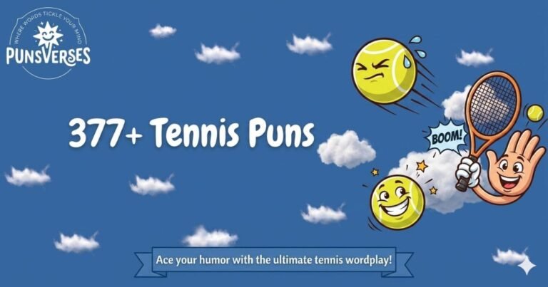 Tennis-Puns