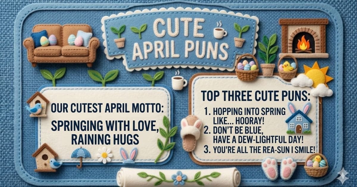 159+ Absolutely Hilarious April Puns Funny, Cute & Clever One-Liners ...