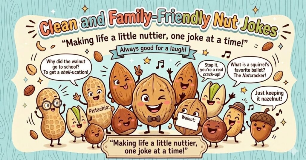 Clean And Family- Friendly Nut Jokes