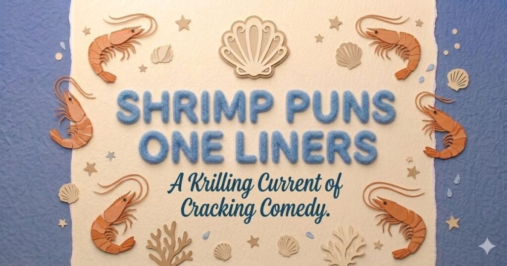 SHRIMP-PUNS-ONE-LINERS
