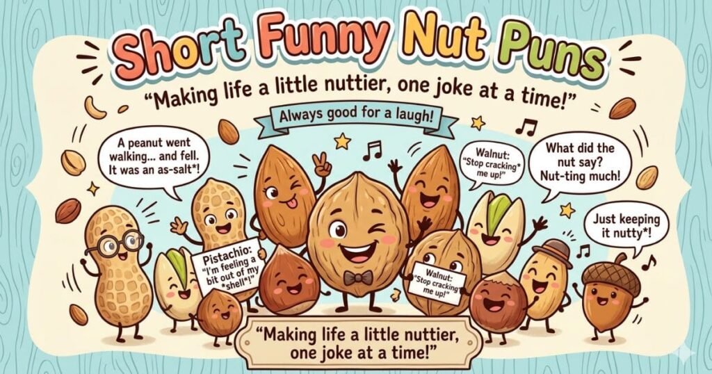Short Funny NUT Puns