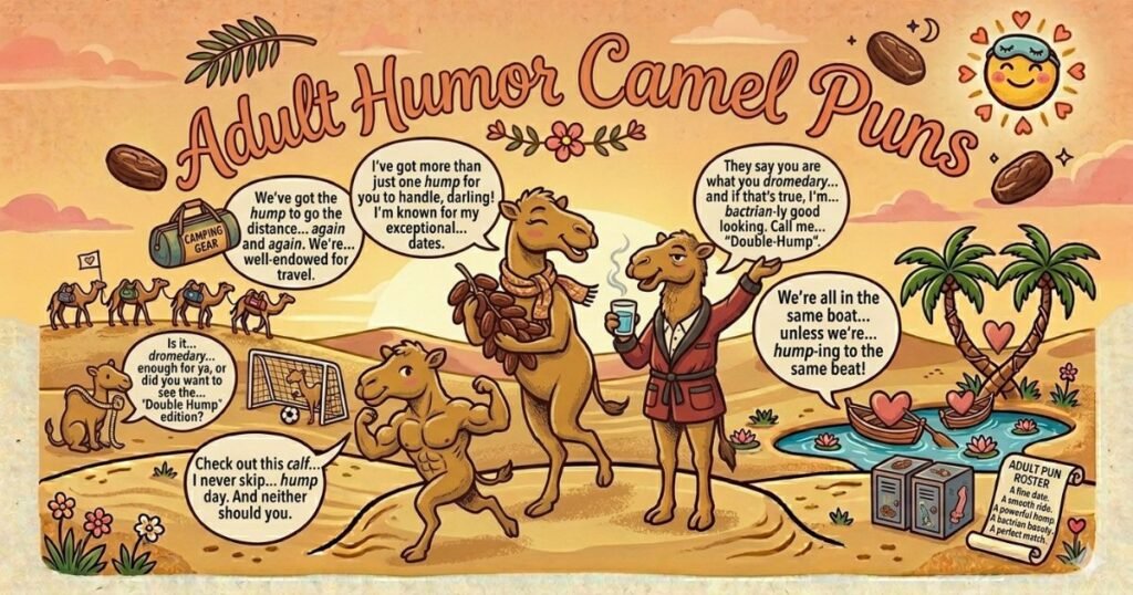 Adult Humor Camel Puns