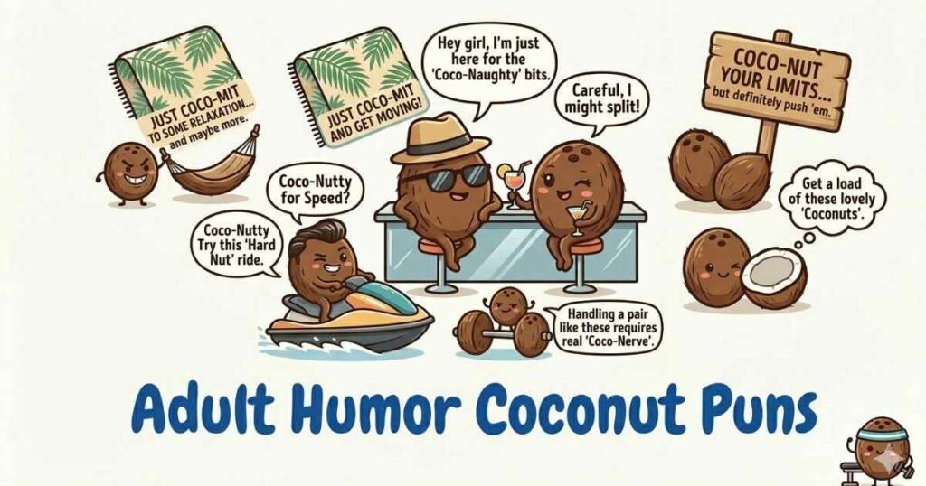 Adult Humor Coconut Puns