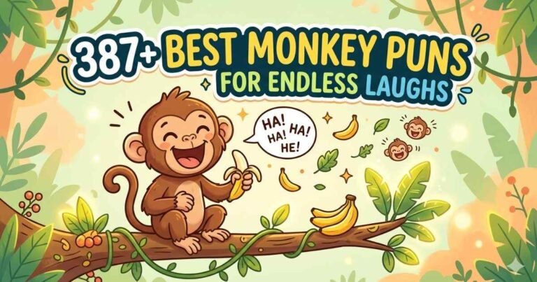 Best Monkey Puns Feature Image