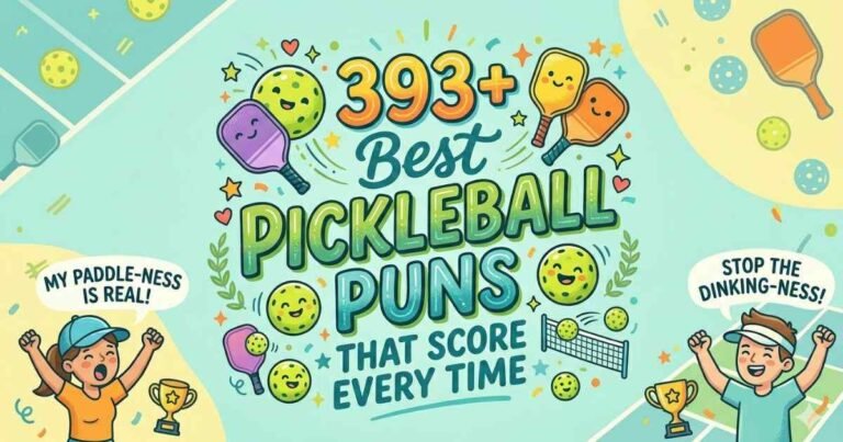 Best Pickleball Puns Feature Image