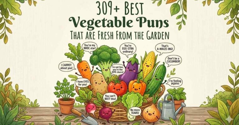Best Vegetable Puns Feature Image