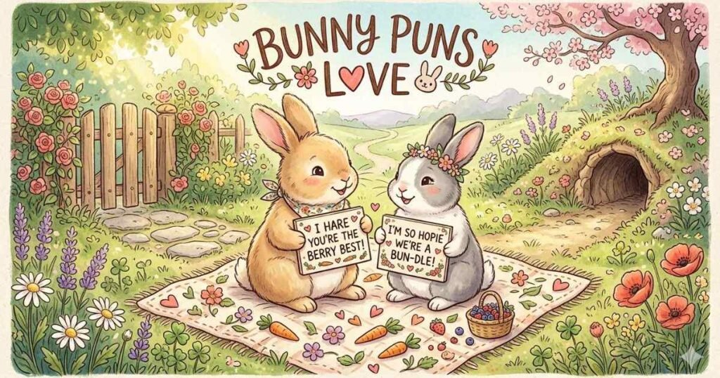 Bunny Puns Love