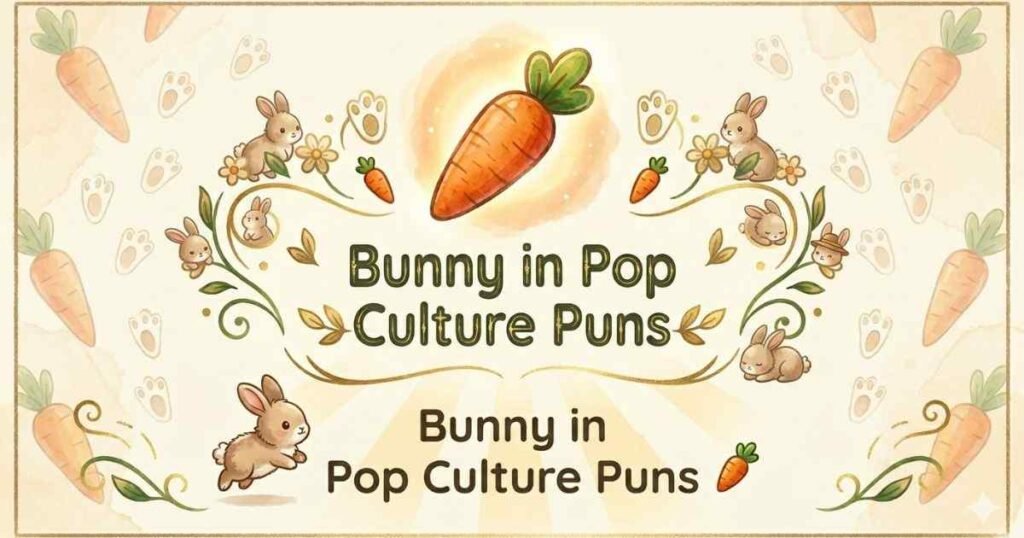 Bunny in Pop Culture Puns