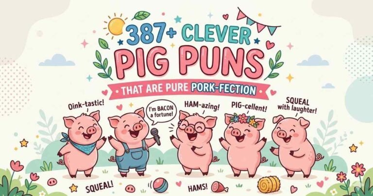 Clever Pig Puns Feature Image