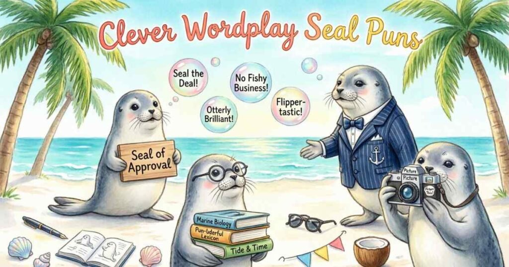 Clever Wordplay Seal Puns