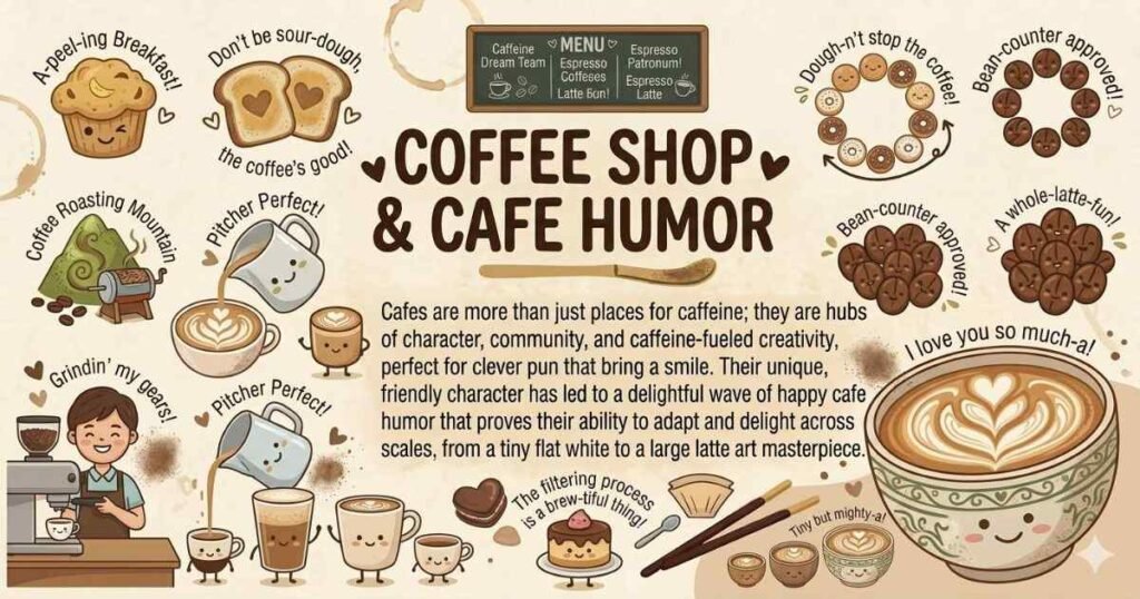 Coffee Shop & Cafe Humor