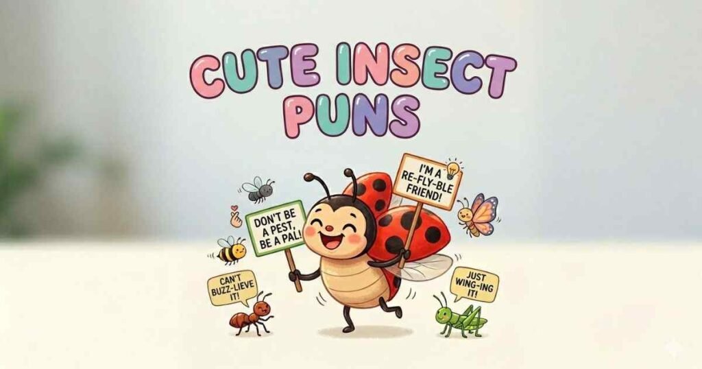 Cute Insect Puns