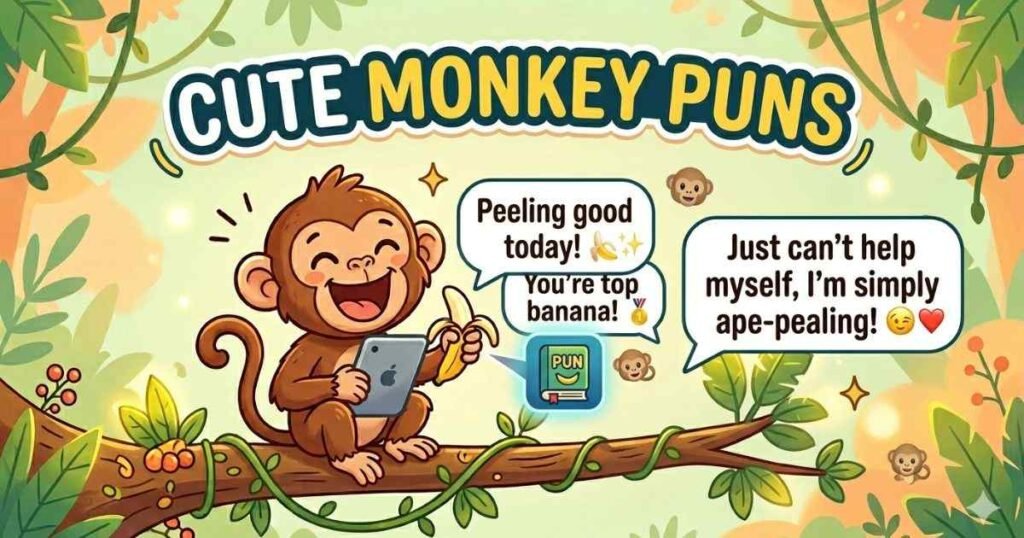 Cute Monkey Puns