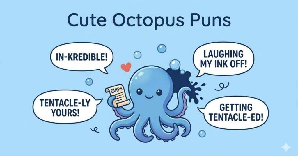 Cute Octopus Puns