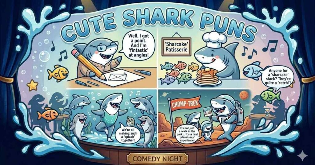 Cute Shark Puns