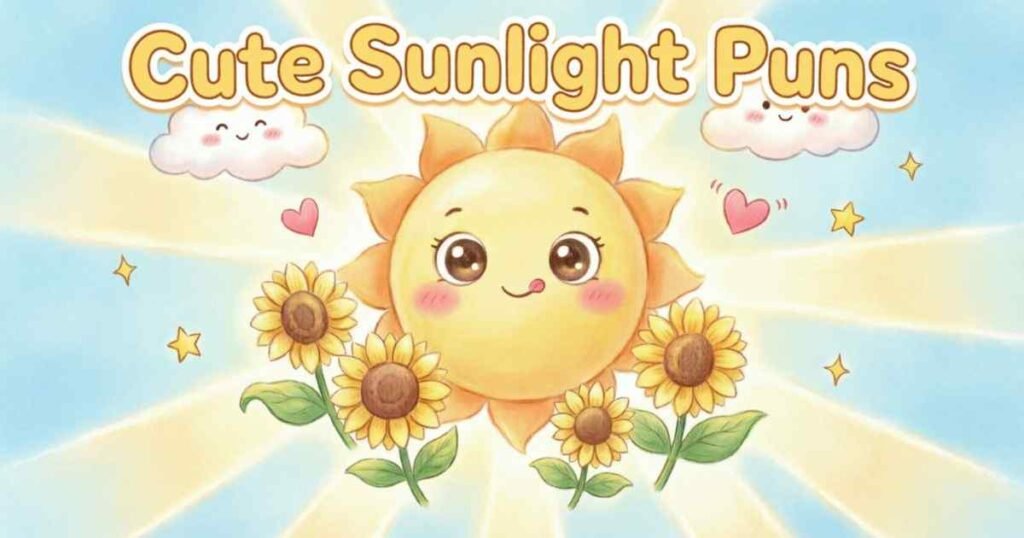Cute Sunlight Puns