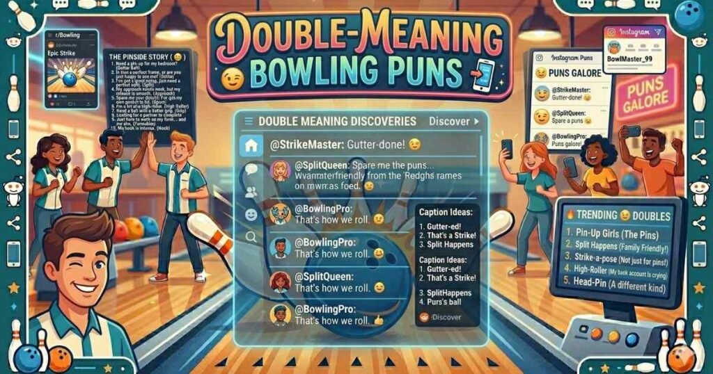 Double-Meaning Bowling Puns 😉