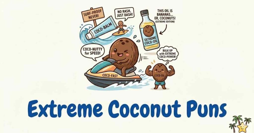Extreme Coconut Puns