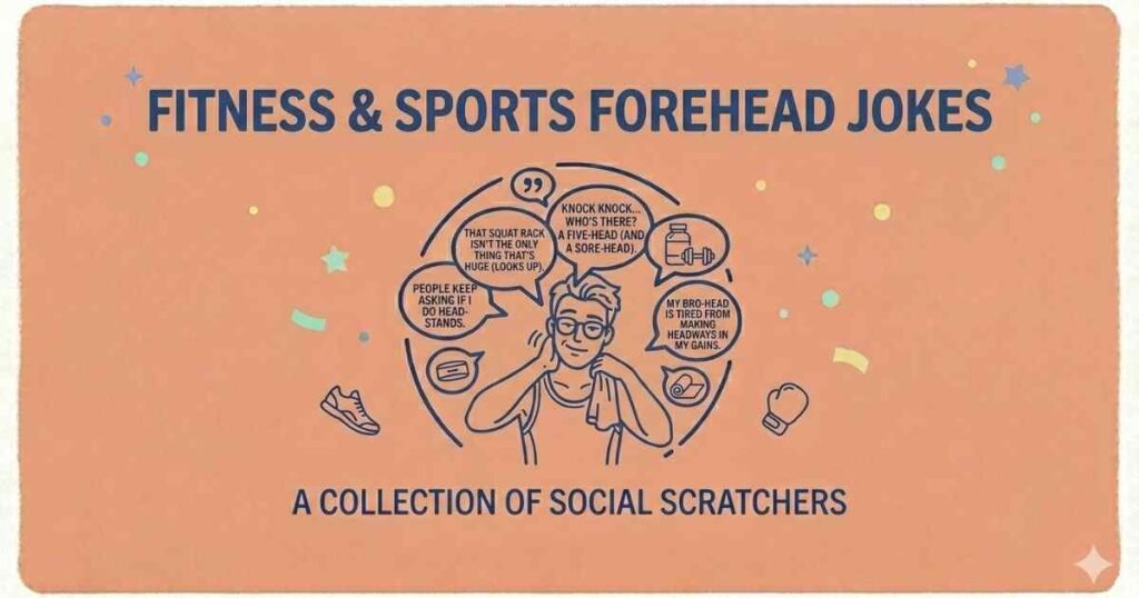 Fitness & Sports Forehead Jokes