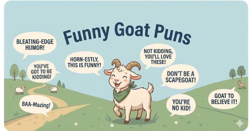 Funny Goat Puns