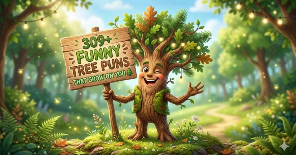 Funny Tree Puns Feature Image