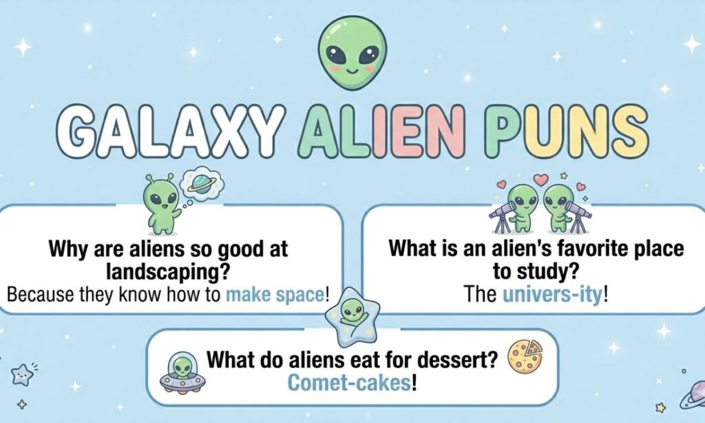 Galaxy Alien Puns