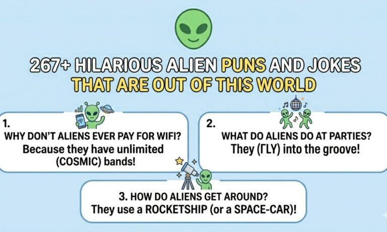 Hilarious Alien Puns and Jokes Feature Image