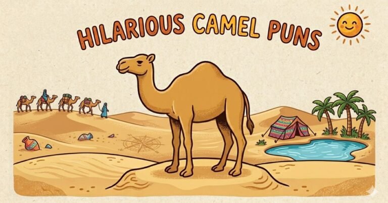 239+ Hilarious Camel Puns