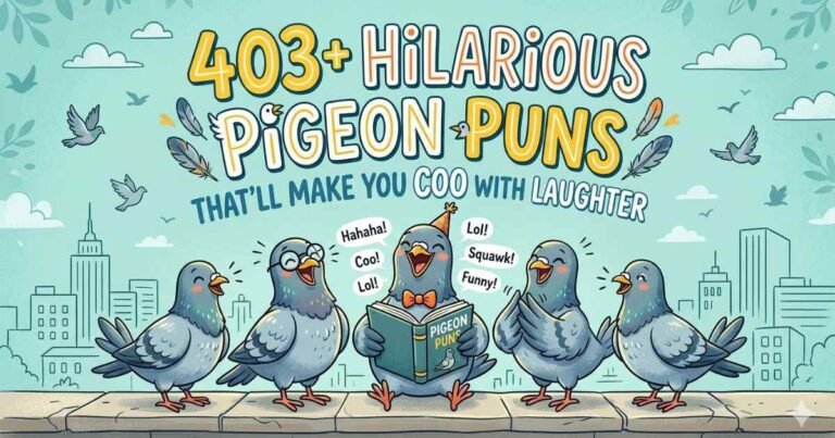 Hilarious Pigeon Puns Feature Image