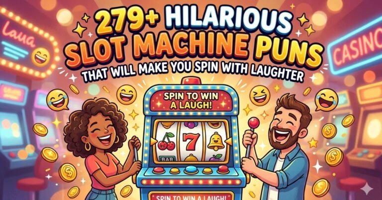 Hilarious Slot Machine Puns Feature Image