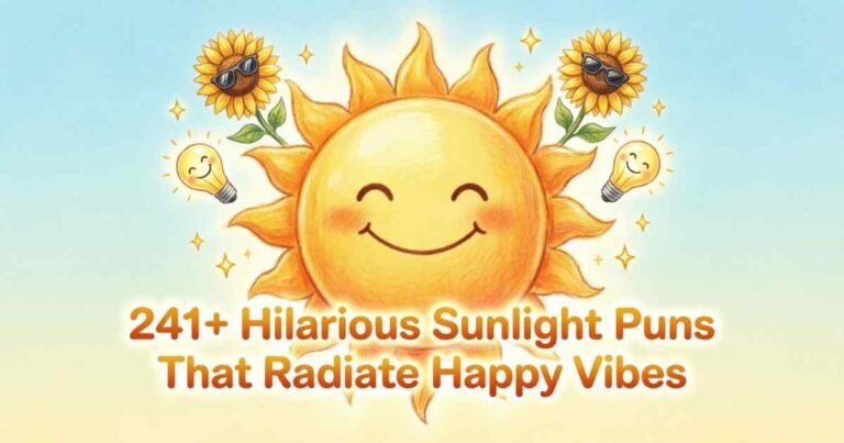 Hilarious Sunlight Puns Feature Image