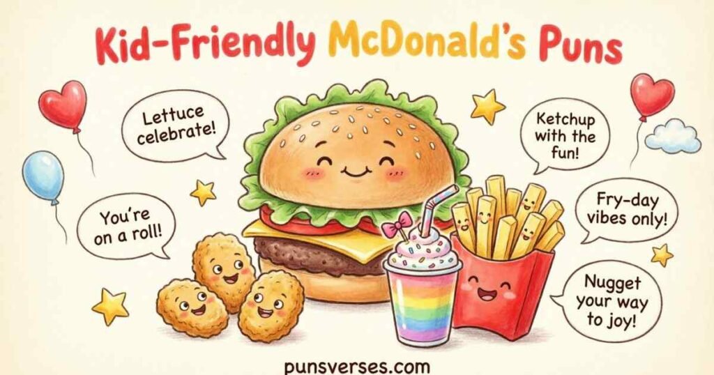 Kid-Friendly McDonalds Puns