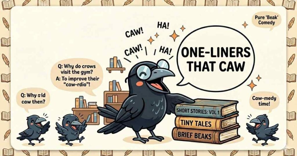 One-Liners That Caw