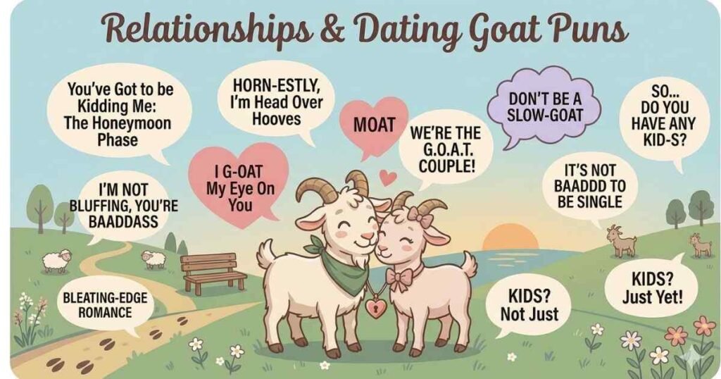 Relationships & Dating Goat Puns