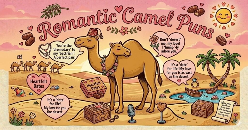 Romantic Camel Puns