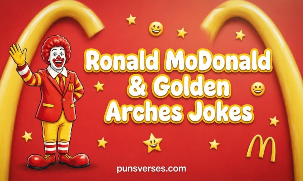 Ronald McDonald & Golden Arches Jokes