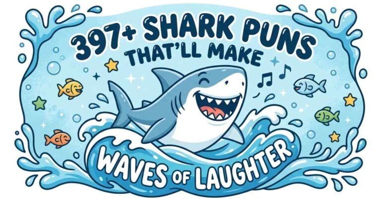 Shark Puns Feature Image