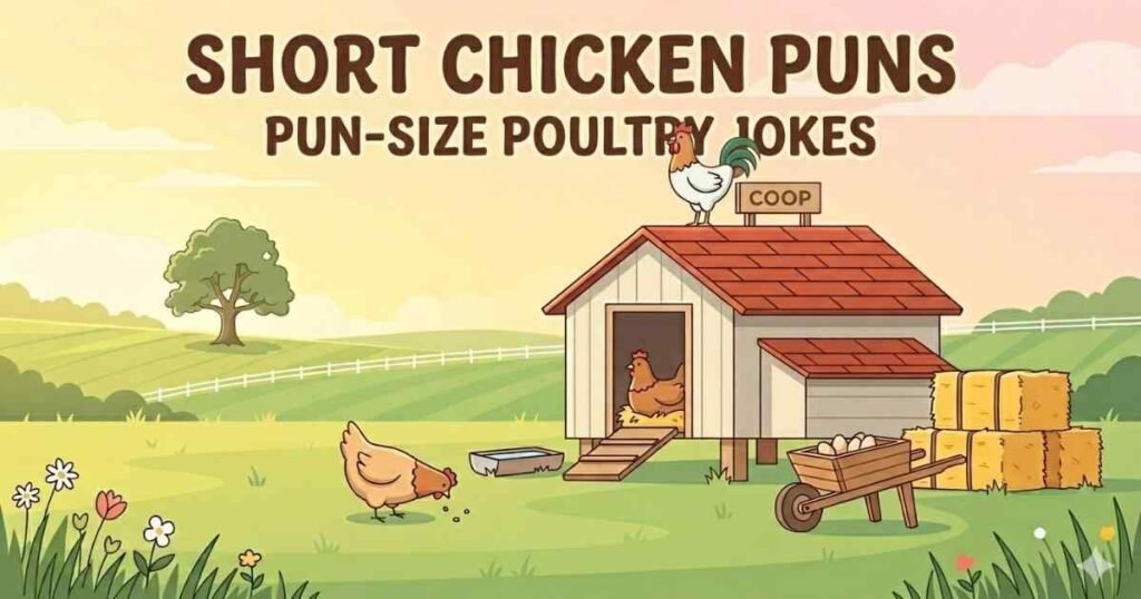 Short Chicken Puns