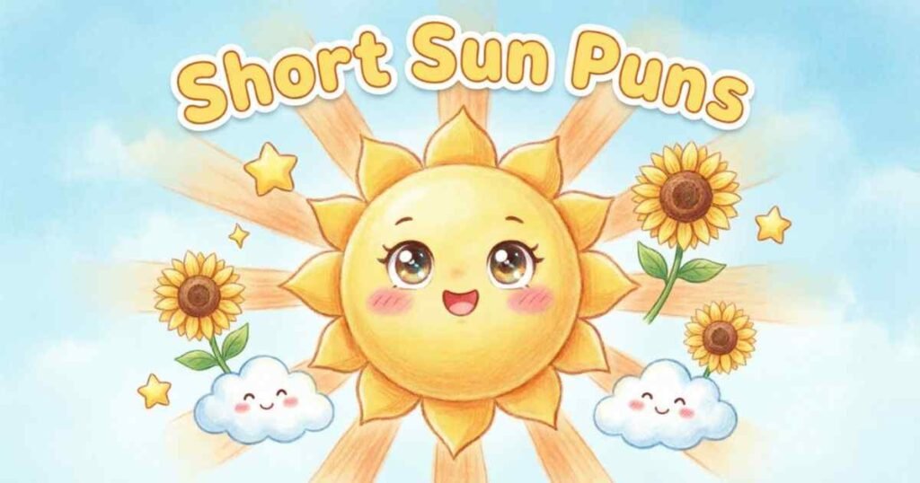 Short Sun Puns