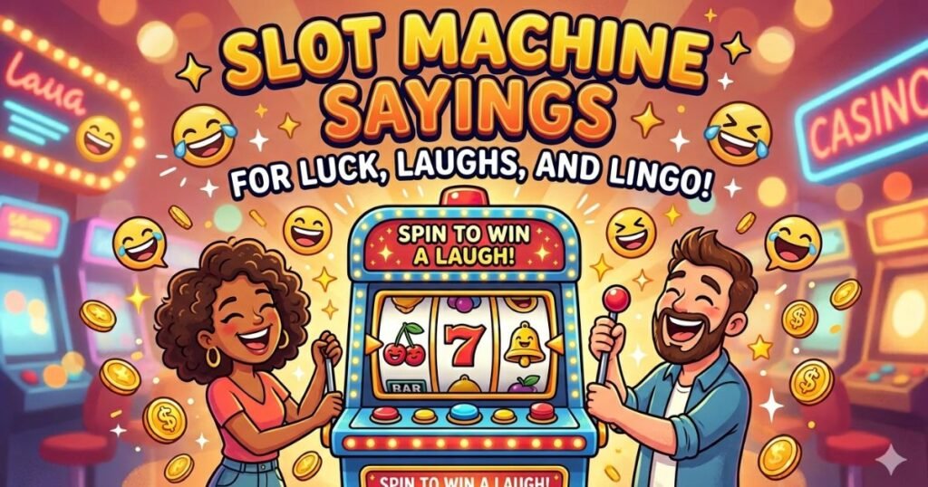 Slot Machine Sayings