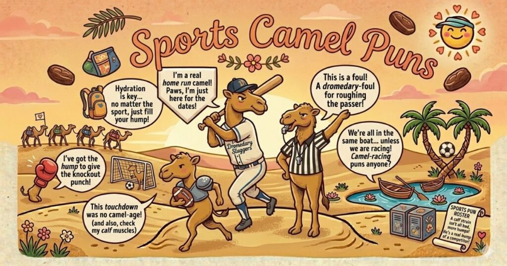Sports Camel Puns