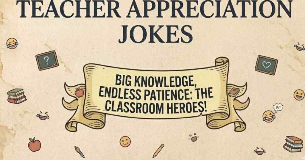 Teacher Appreciation Jokes