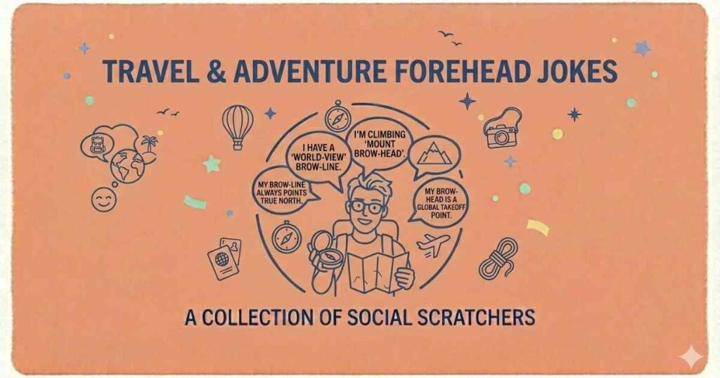 Travel & Adventure Forehead Jokes