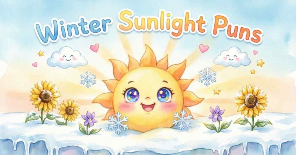 Winter Sunlight Puns