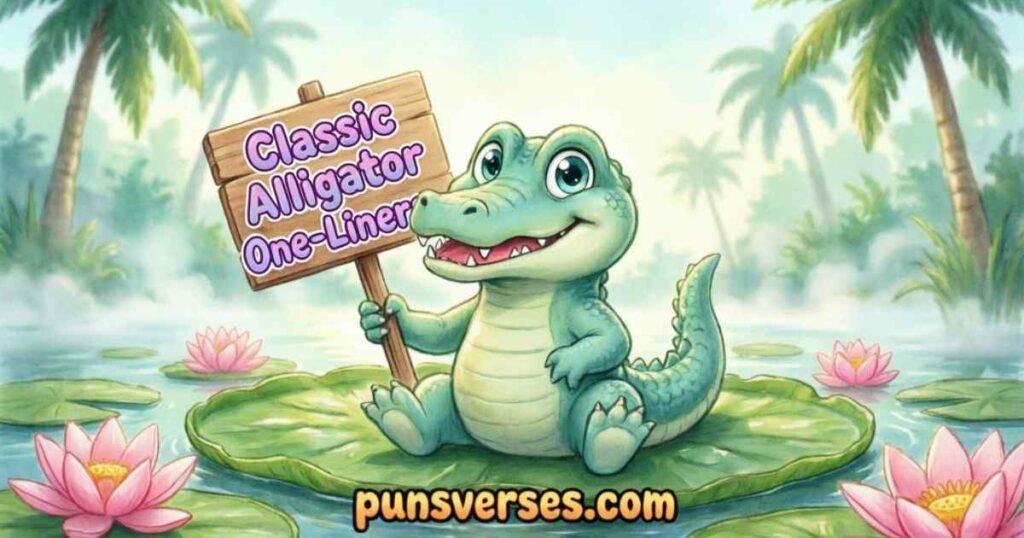 Classic Alligator One-Liners