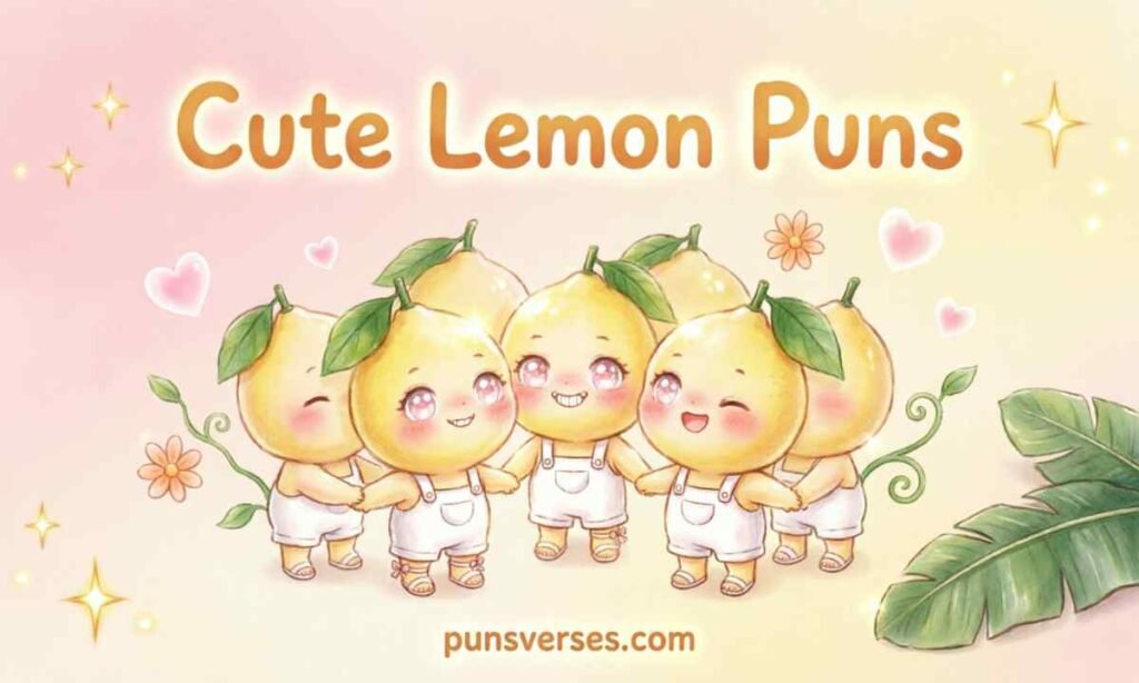 Cute Lemon Puns