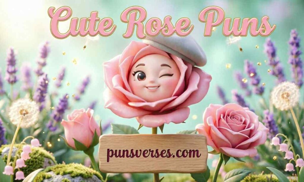 Cute Rose Puns