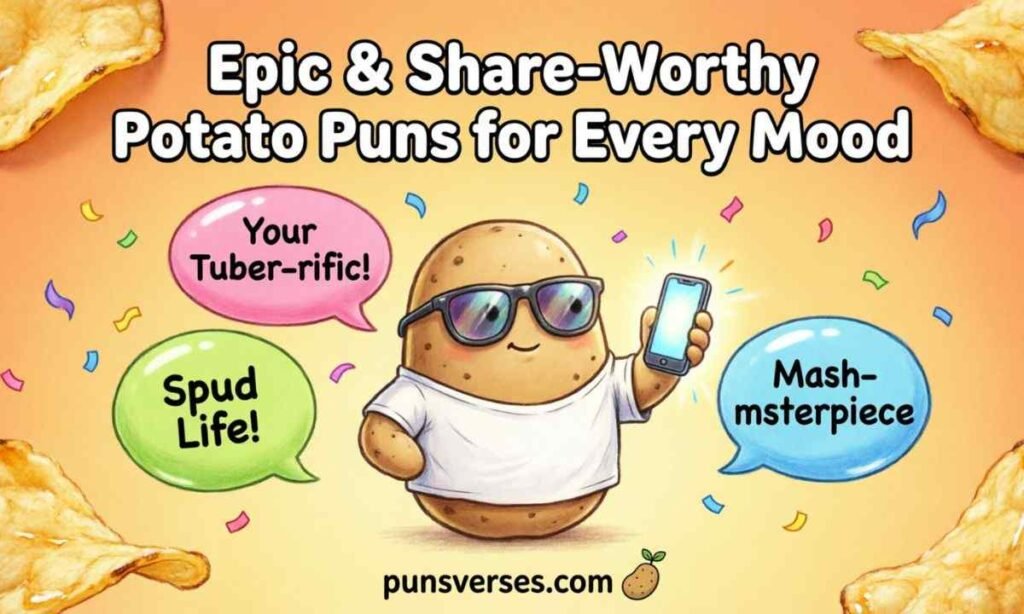 Epic & Share-Worthy Potato Puns for Every Mood