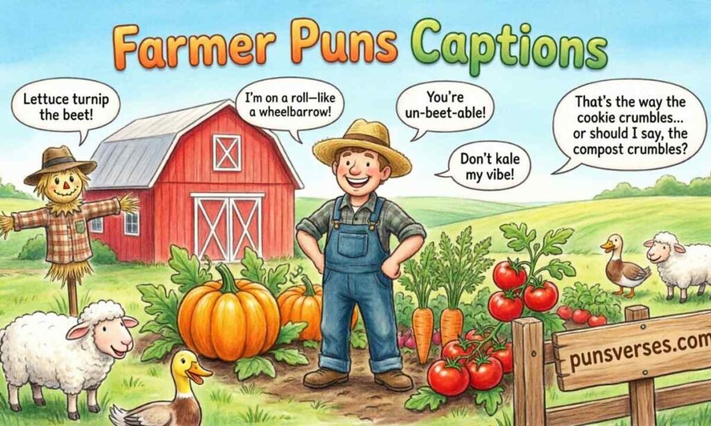 Farmer Puns Captions
