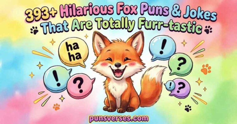 Hilarious Fox Puns & Jokes Feature Image